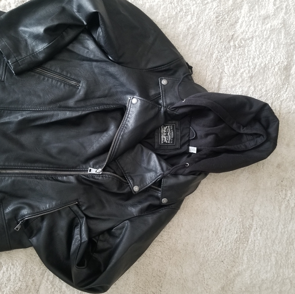 New Levi Strauss & Co leather jacket